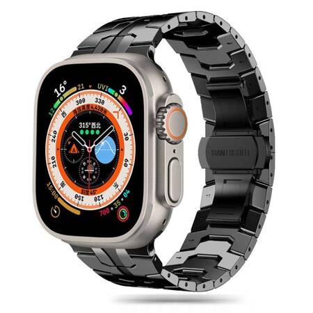 TECH-PROTECT STAINLESS LINE APPLE WATCH 6 / 7 / 8 / 9 / 10 / SE / ULTRA 1 / 2 (44 / 45 / 46 / 49 MM) BLACK