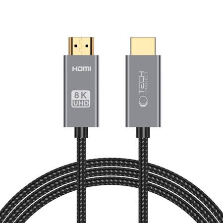 TECH-PROTECT ULTRABOOST HDMI 2.1 CABLE 4K 120HZ / 8K 60HZ 200CM BLACK